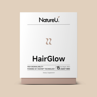 NatureU LushMaster™+鋸棕櫚+生物素+角蛋白肽等 防脫生髮飲 Hair Glow 15管/盒