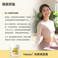 NatureU FitMaster® 高分子非洲芒果籽+綠茶萃取物+青咖啡+LG2055益生菌等 消腩燒脂囊 Body Burn Plus 60粒/瓶