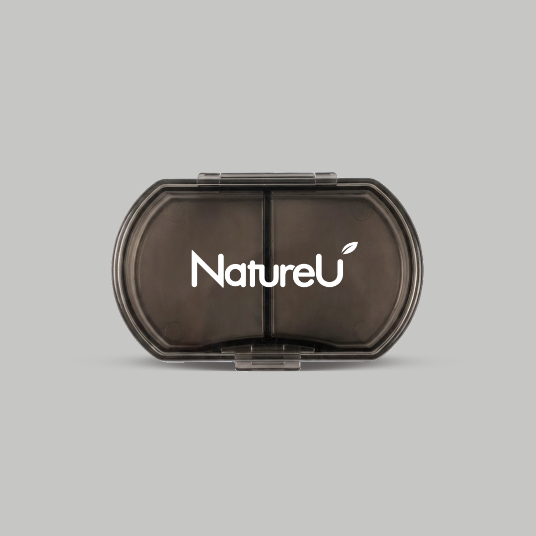 NatureU 便攜分裝藥盒  2格