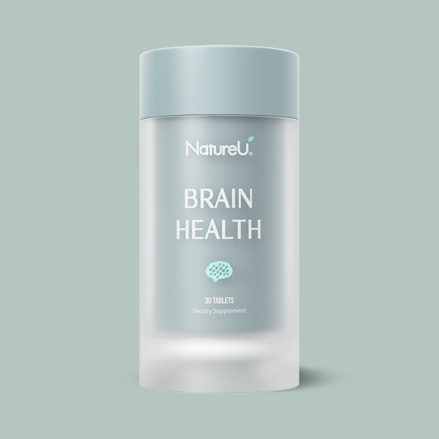 NatureU 憶智醒腦片 獨家專利NeuroMaster®+PS+DHA+銀杏葉萃取物 30粒/瓶